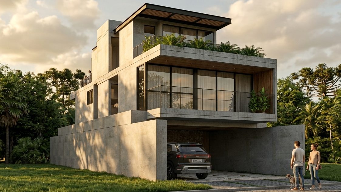Casa Orla Bothanica 53 — Fachada